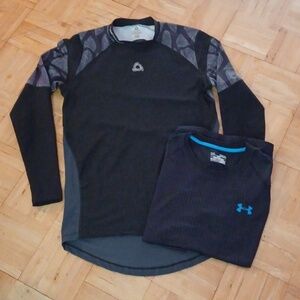 Twisted core, under Armour, workout shirts men's size medium